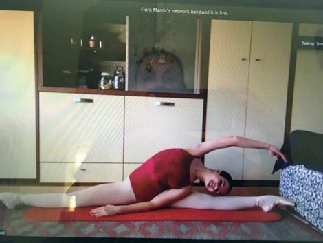 On line nastava klasičnog baleta