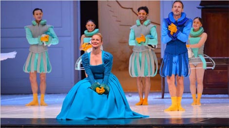 Cristina Lukanec na svečanoj, svojoj oproštajnoj, izvedbi Orašara u HNK Ivana pl. Zajca u Rijeci 10. prosinca 2021.