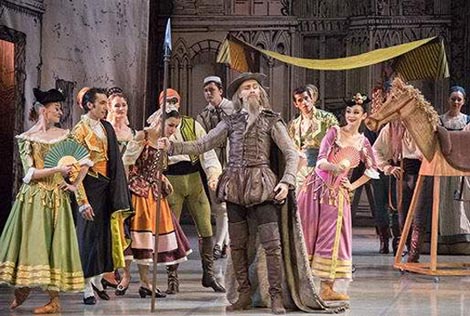 Državno baletno kazalište Leonida Jakobsona, Sankt Peterburg: Ludwig Minkus, Don Quijote, kor. Johan Kobborg (prema Mariusu Petipau), foto: www.yacobsonballet.ru