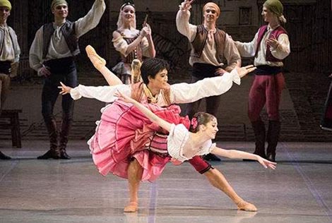 Državno baletno kazalište Leonida Jakobsona, Sankt Peterburg: Ludwig Minkus, Don Quijote, kor. Johan Kobborg (prema Mariusu Petipau), foto: www.yacobsonballet.ru