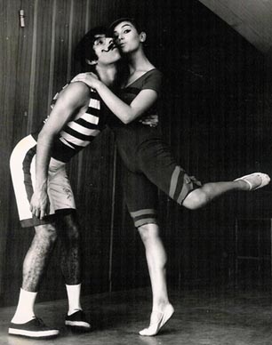 Ivica Ivanko i Nada Kokotovic - Na plaži, Hrvatsko narodno kazalište u Zagrebu, 1966.