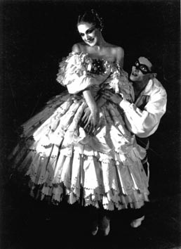 Mia Slavenska i Igor Juskevič u baletu Karneval