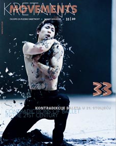 Kretanja, časopis za plesnu umjetnost / Movements, Dance Magazine, gl. ur. Iva Nerina Sibila, br. 33, Hrvatski centar ITI, Zagreb, 2020.