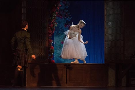 Hrvatsko narodno kazalište Split: Herman Severin Løvenskiold, La Sylphide, kor. Karina Elver (prema Augustu Bournonvilleu)