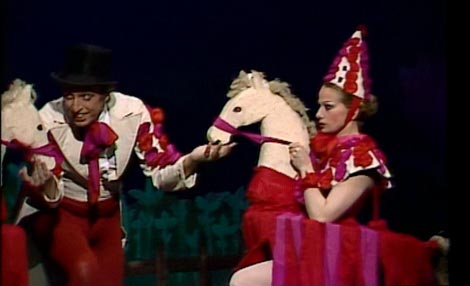 Zdravko Žuklić i Mirjana Dodig u baletu Licitarsko srce, HNK u Zagrebu, 1975., foto: screenshot