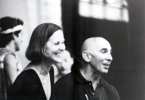 Ljubinka i Petar Dobrijević, fotografija iz programske knjižice baleta Kopelija u SNP u Beogradu