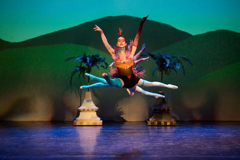 Hrvatsko narodno kazalište u Osijeku: Bruno Bjelinski, Mačak u čizmama, kor. Ljiljana Gvozdenović, foto: Kristijan Cimer