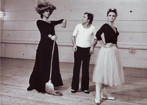 Norman Dixon na probi baleta Vragolasta djevojka