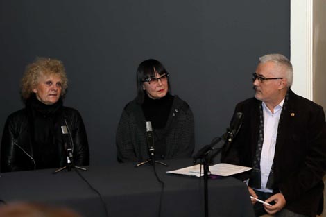 Elvira Ulip, Dženisa Pecotić i Davor Schopf