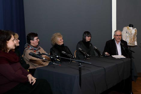 Sudionici razgovora uz izložbu Balet i strast. Donacija Jelka Yureshe