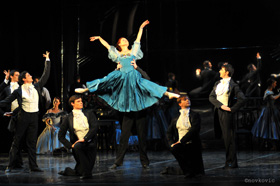 Alexandre Dumas sin – Carl Davis – Derek Deane: DAMA S KAMELIJAMA, Ovidiu Muscalu, George Stanciu, Daniil Yastrebov, Mirna Sporiš, Arcadie Belenco i George Baldovin; foto: Saša Novković